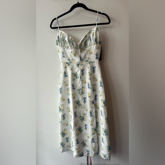 510. 🆕 House of CB Carina Floral Midi Dress 15” P2P, Size S - Picture 13 of 13